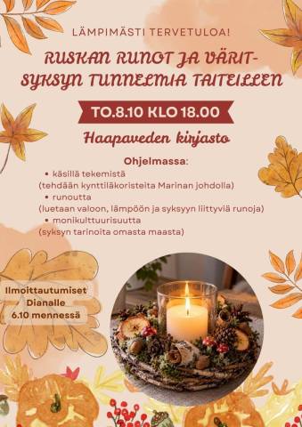RUSKAN RUNOT JA VÄRIT