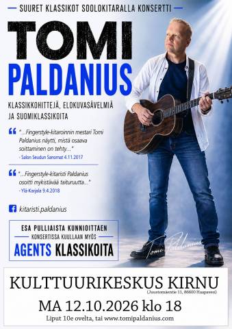 Tomi Paldanius ja kitara