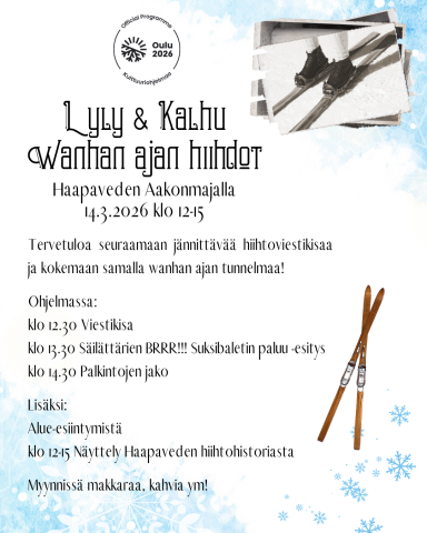 Hiihtotapahtuman ohjelma