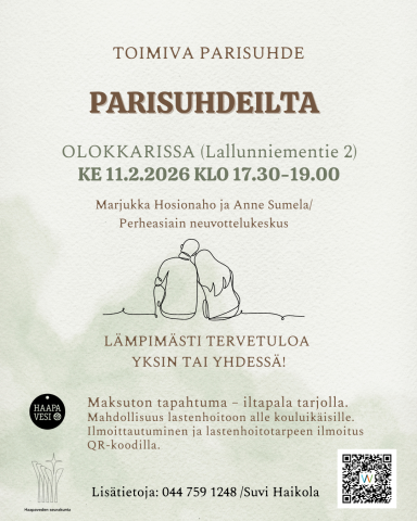 Tietoa parisuhdeillasta