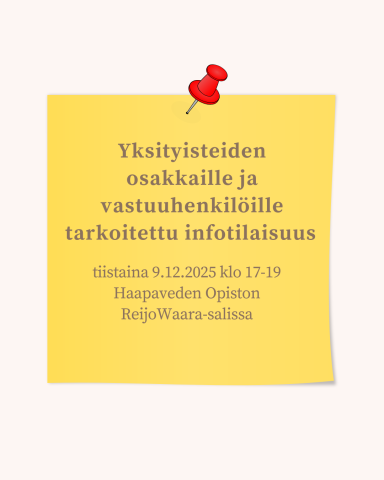 Infotilaisuus