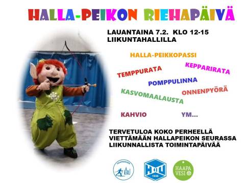 Halla-peikko ampumassa imukuppijousipyssyllä